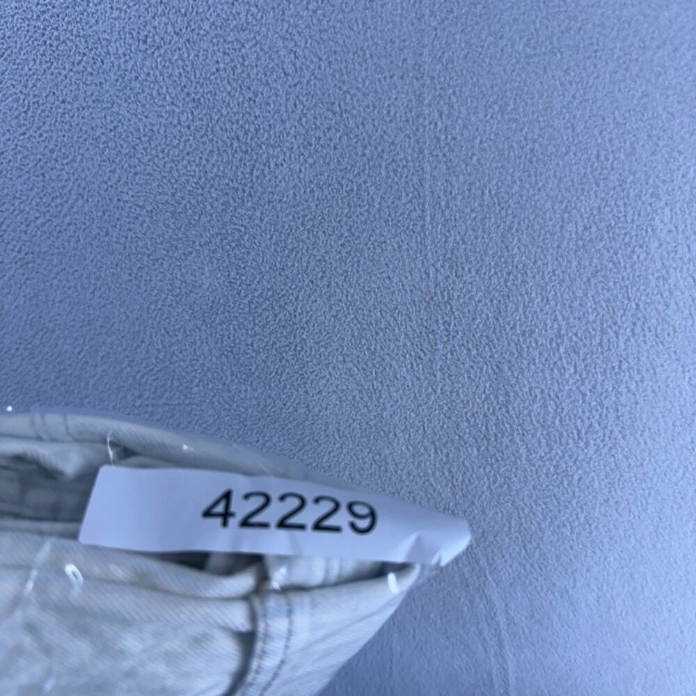 J Crew Jeans men's 34x34 White Blue Relaxed fit carpenter pant faded stripe NEW - Picture 11 of 11